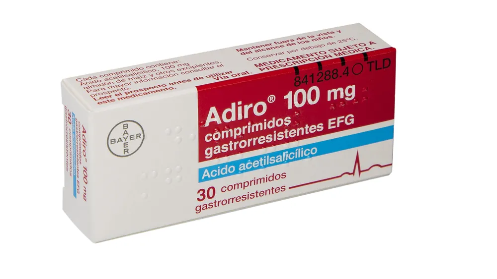 Adiro 100 mg gastro-resistant tablets EFG tablets, enteric-coated
