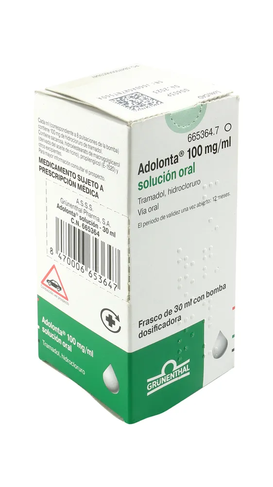 Adolonta 100 mg/ml soluzione orale soluzione, orale