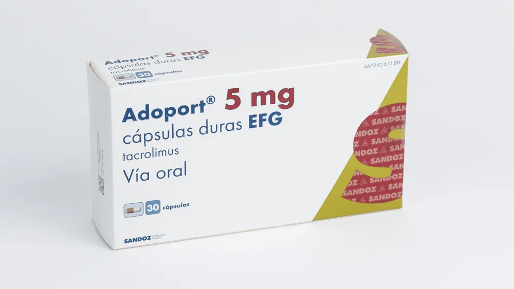 Adoport 5 mg hard capsules EFG capsules, hard