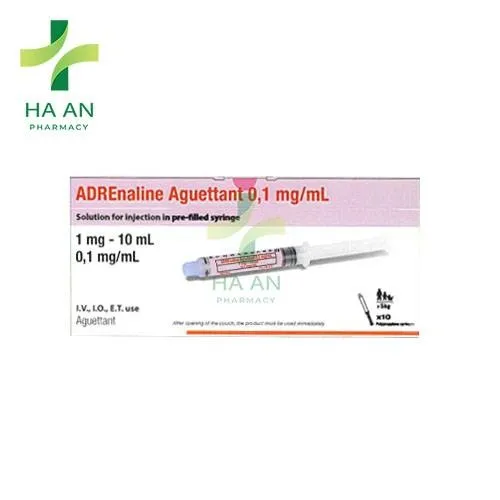 Adrenalia Aguettant 0.1 mg/ml solution for injection in pre-filled syringe solution for injection in a pre-filled syringe