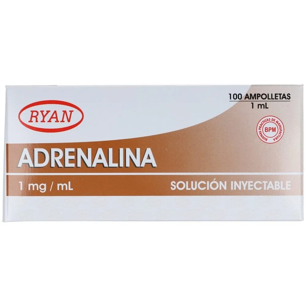 Adrenaline Level 1 mg/ml solution for injection in pre-filled syringe solution for injection in a pre-filled syringe