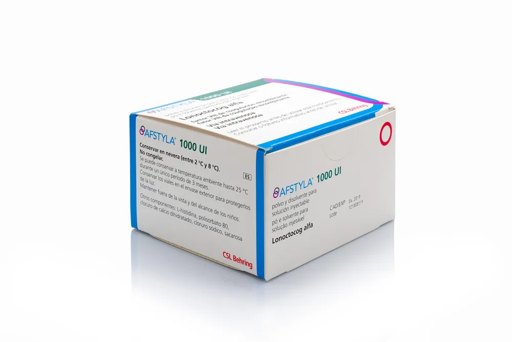 Afstyla 1,000 IU powder and solvent for solution for injection powder and solvent for solution for injection