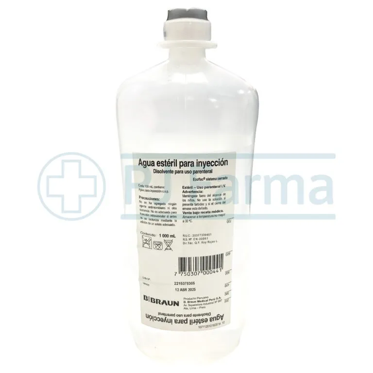 Water for preparations for injection Serra solvent for parenteral use solution for injection