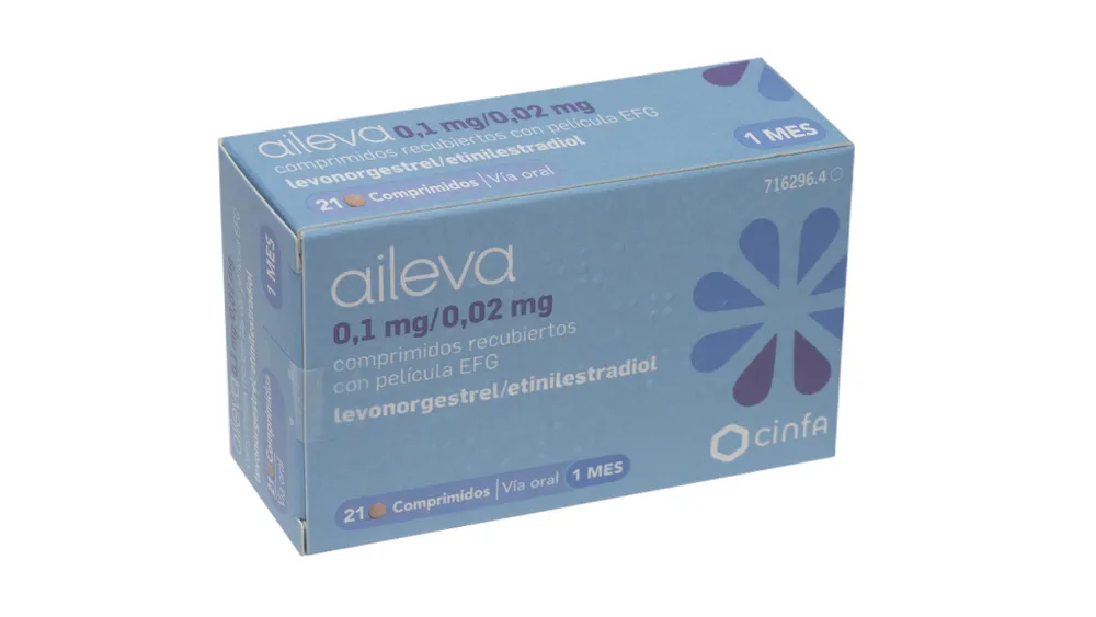 Aileva 0,1 mg/0,02 mg compresse rivestite con film EFG compresse, rivestite con film