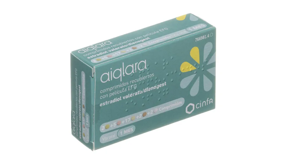 Aiqlara film-coated tablets EFG tablets, film-coated