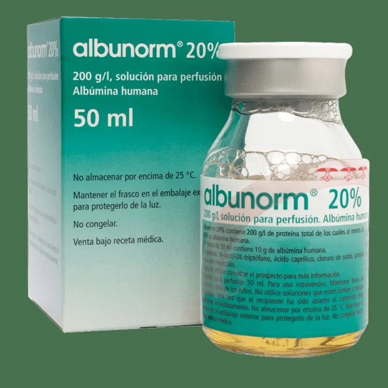 Albunorm 20%, 200 g/l soluzione per infusione soluzione per infusione