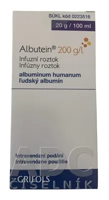 ALBUTEIN 200 G/L SOLUCIÓN PARA PERFUSIÓN SOLUCIÓN PARA PERFUSIÓN