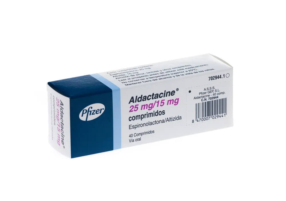 Aldactacine 25 mg/15 mg tablets tablets