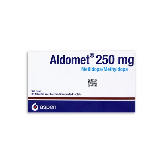 Aldomet 250 mg film-coated tablets tablets, film-coated