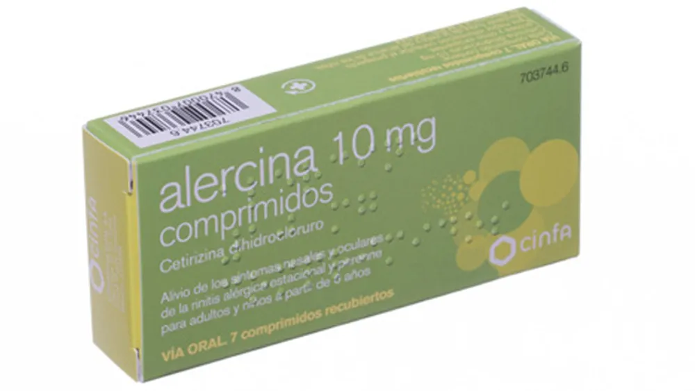 Alercina 10 mg compresse compresse
