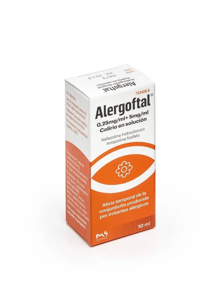 Alergoftal 0,25 mg/ml + 5 mg/ml collirio in soluzione soluzione, oculare