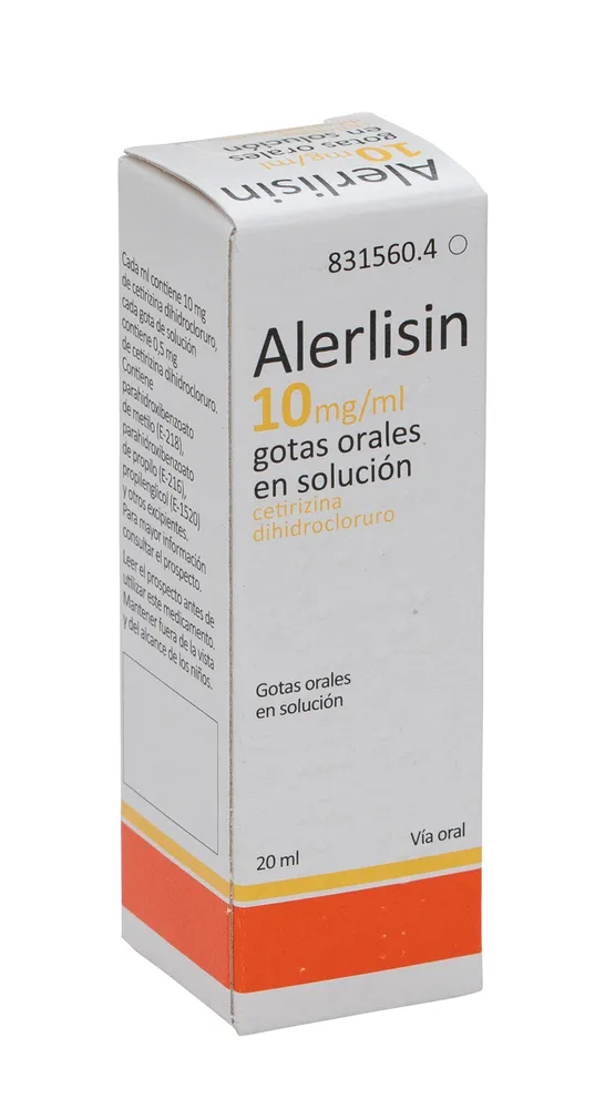 ALERLISIN 10 mg/ml GOTAS ORALES EN SOLUCION GOTAS ORALES EN SOLUCIÓN