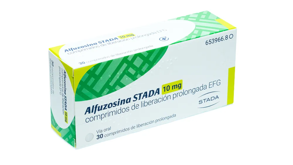 Alfuzosin Stada 10 mg prolonged-release tablets EFG tablets, prolonged-release