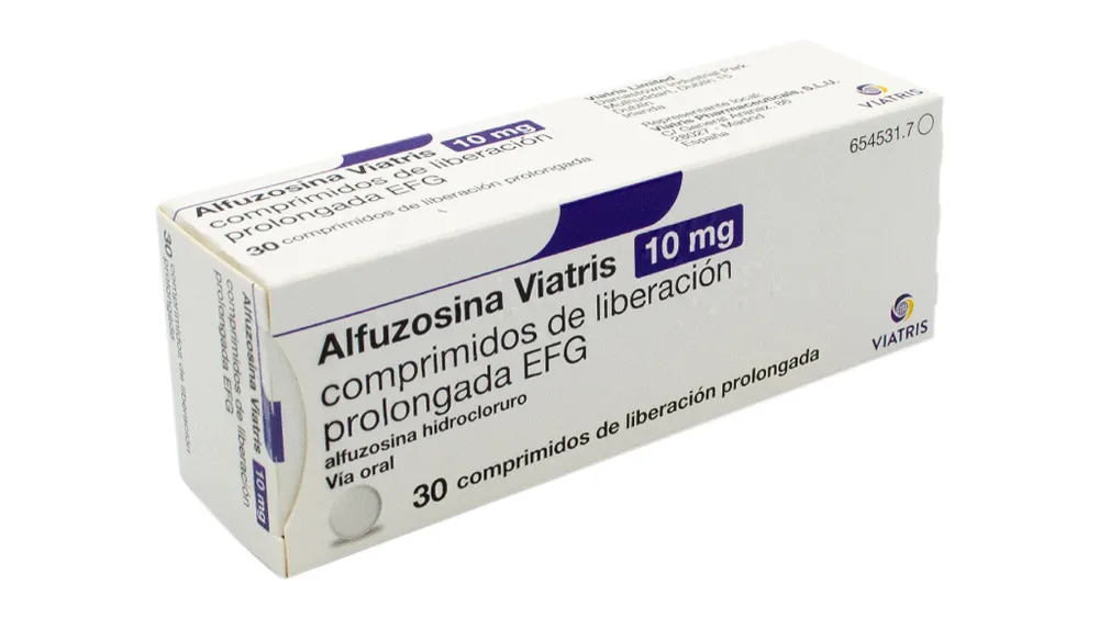 Alfuzosina Viatris 10 mg compresse a rilascio prolungato EFG compresse, a rilascio prolungato