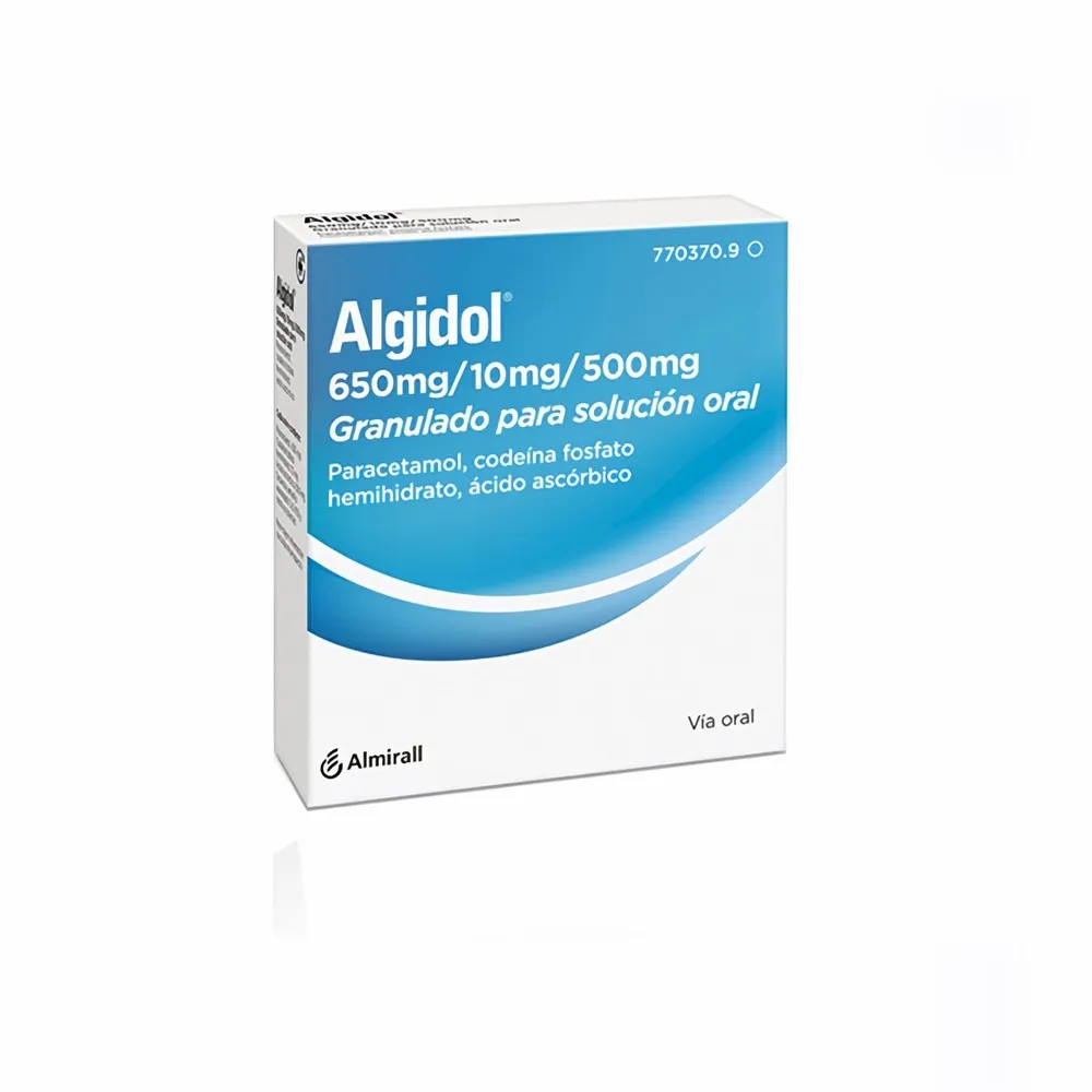 Algidol 650 mg/10 mg/500 mg granulato per soluzione orale granulato, per soluzione orale