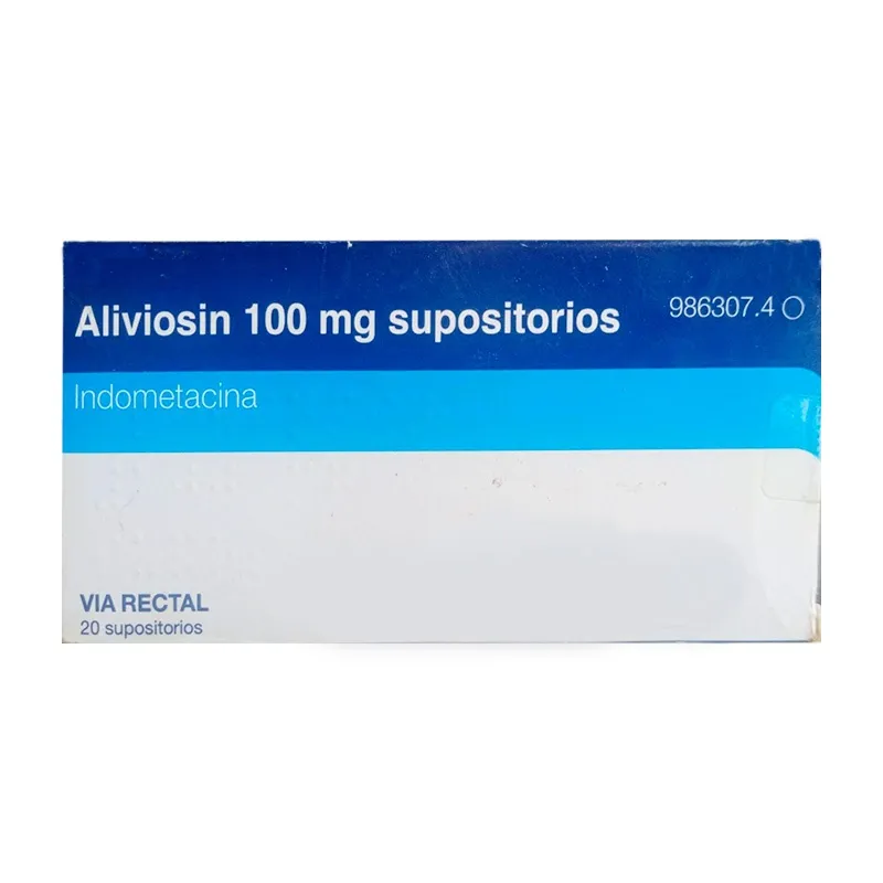 ALIVIOSIN 100 mg SUPOSITORIOS SUPOSITORIO