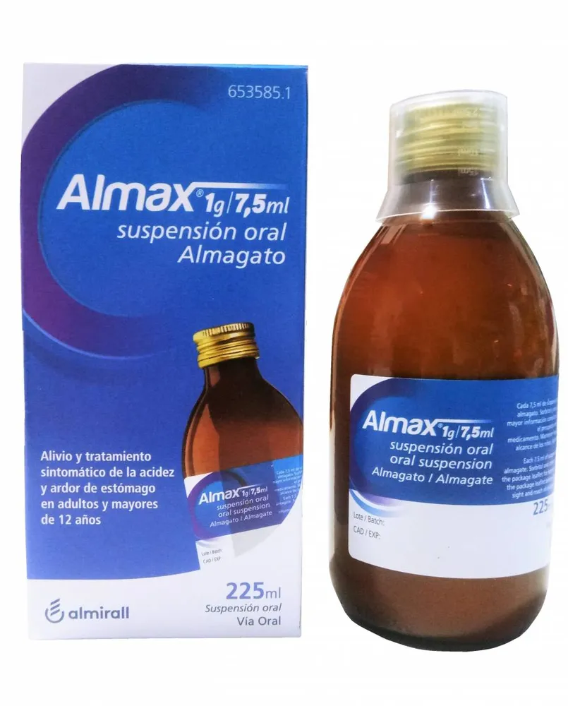 Almax 1 g/7,5 ml sospensione orale sospensione, orale