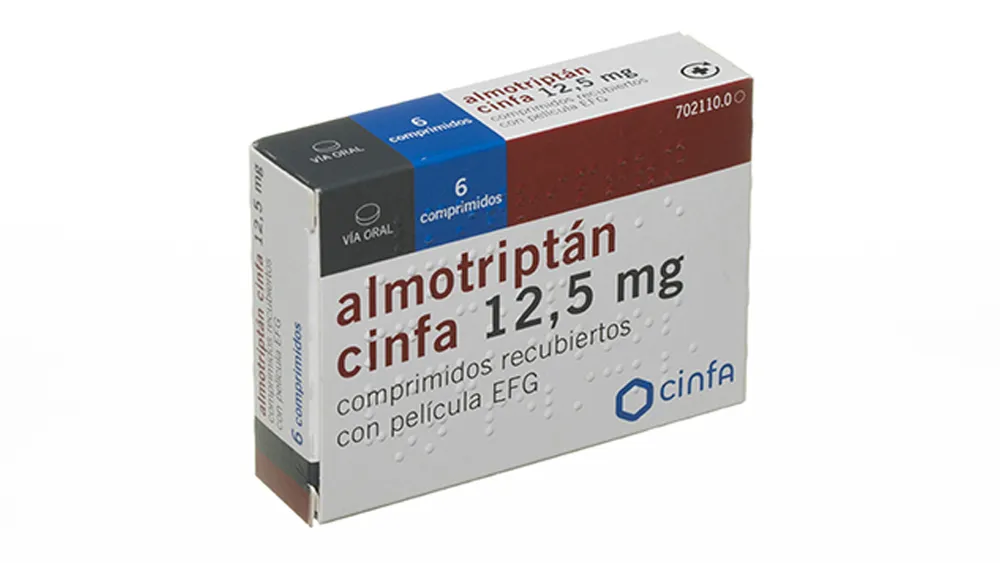 Almotriptan Viatris 12.5 mg film-coated tablets EFG tablets, film-coated