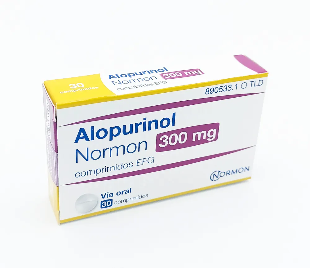 Allopurinol Normon 300 mg tablets EFG tablets