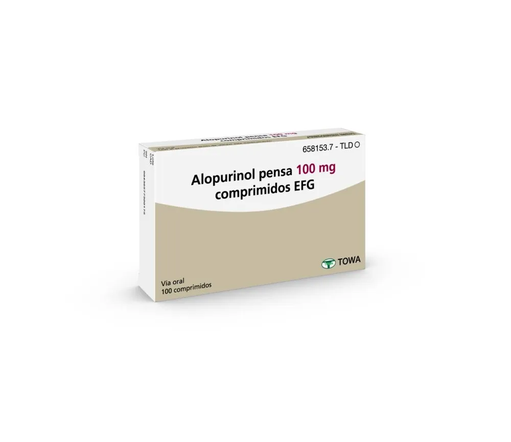 Allopurinol Pensa 100 mg tablets EFG tablets