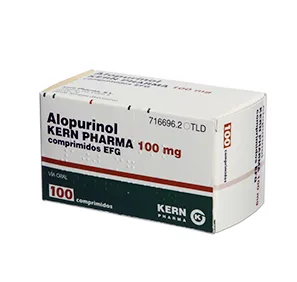 Allopurinol Tarbis 100 mg tablets EFG tablets