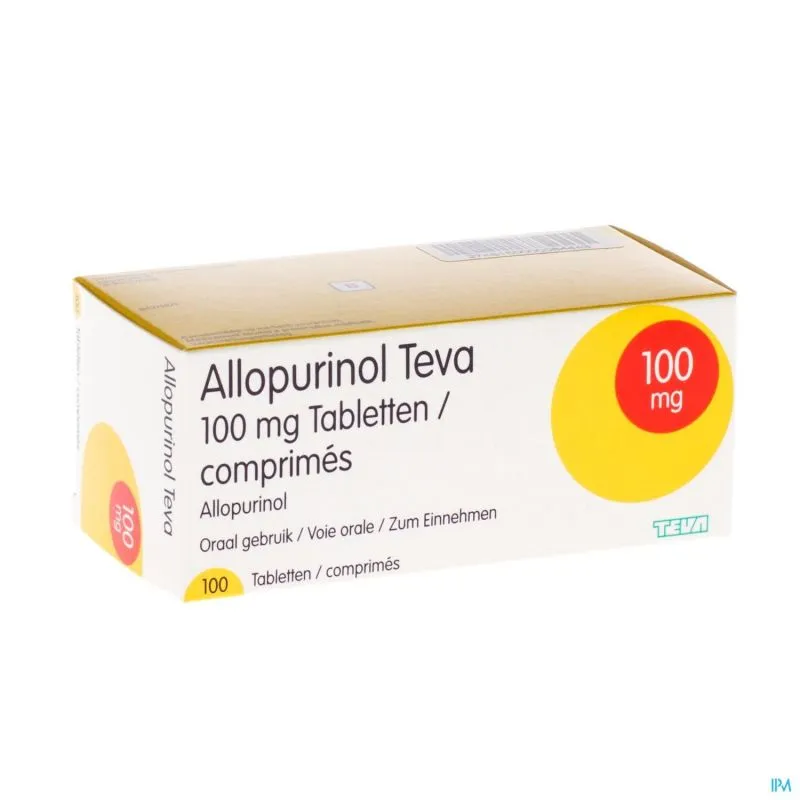 Alopurinolo Teva 100 mg compresse EFG compresse