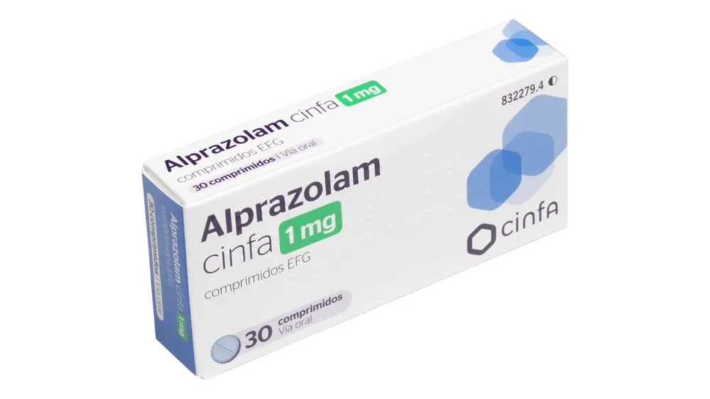 Alprazolam Cinfa 1 mg tablets EFG tablets