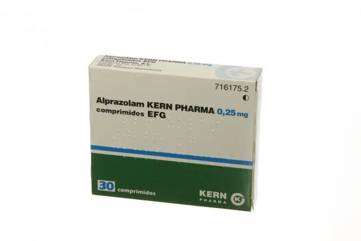Alprazolam Kern Pharma 0.25 mg tablets EFG tablets