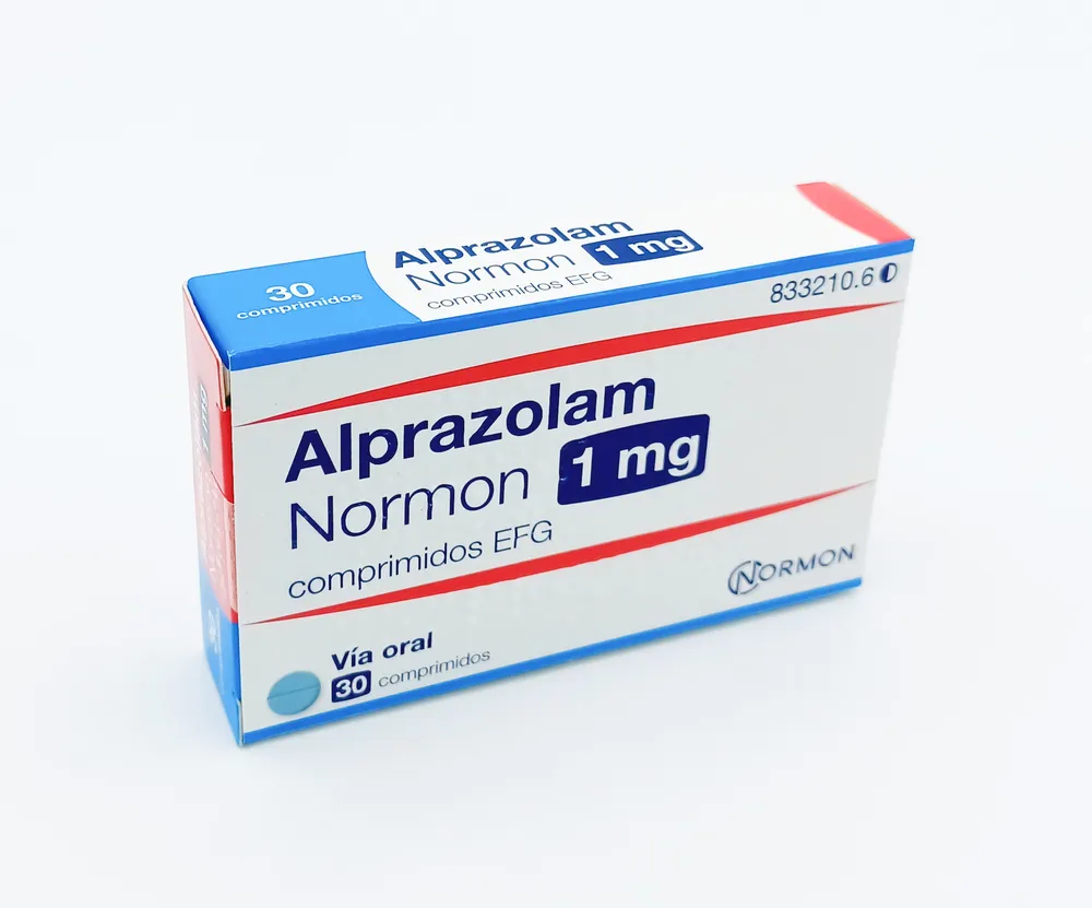 Alprazolam Normon 1 mg tablets EFG tablets