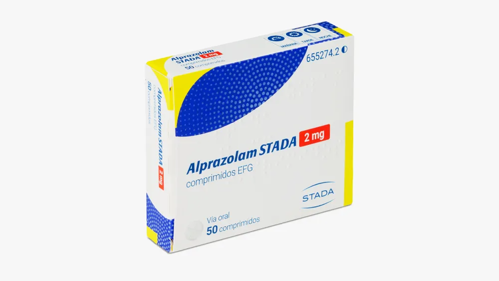 Alprazolam Stada 2 mg tablets EFG tablets