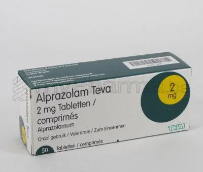 Alprazolam Teva-Ratiopharm 2 mg compresse EFG compresse