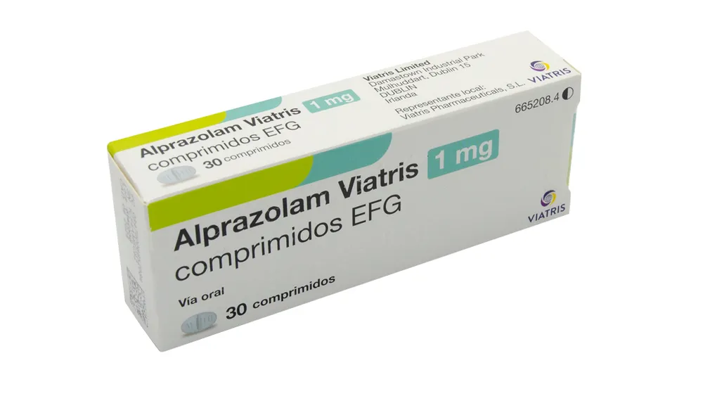 Alprazolam Viatris 1 mg tablets EFG tablets