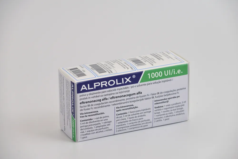 Alprolix 1,000 IU powder and solvent for solution for injection powder and solvent for solution for injection