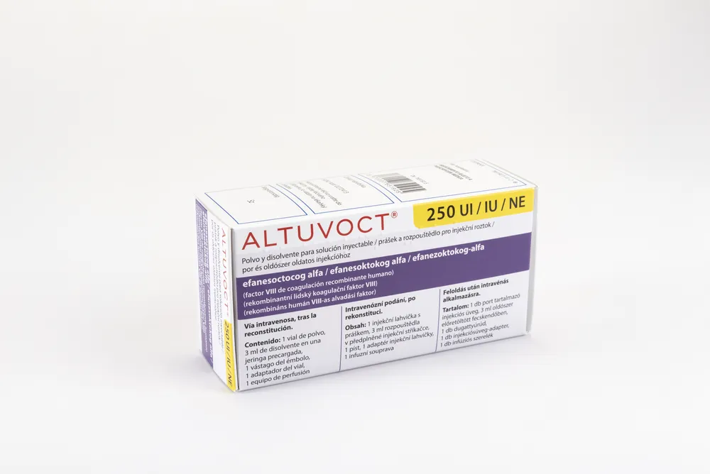 Altuvoct 250 IU powder and solvent for solution for injection powder and solvent for solution for injection