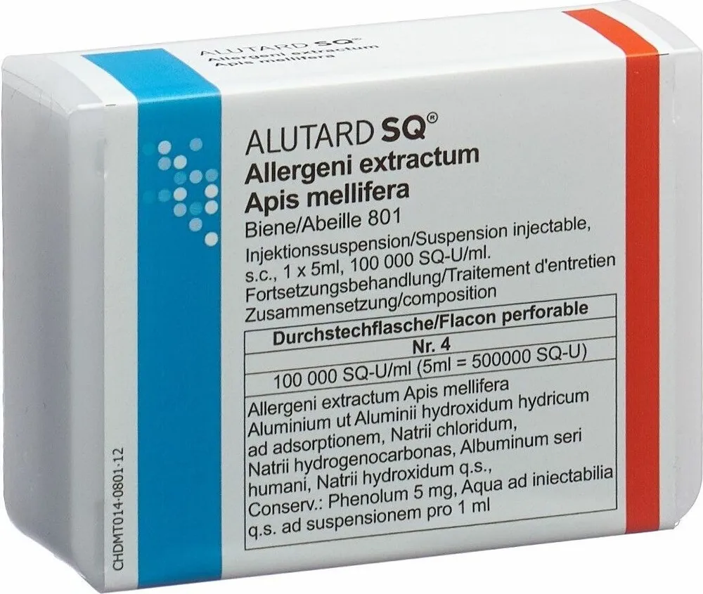 Alutard SQ Apis mellifera 100.000 SQ-U/ml sospensione iniettabile sospensione per iniezione