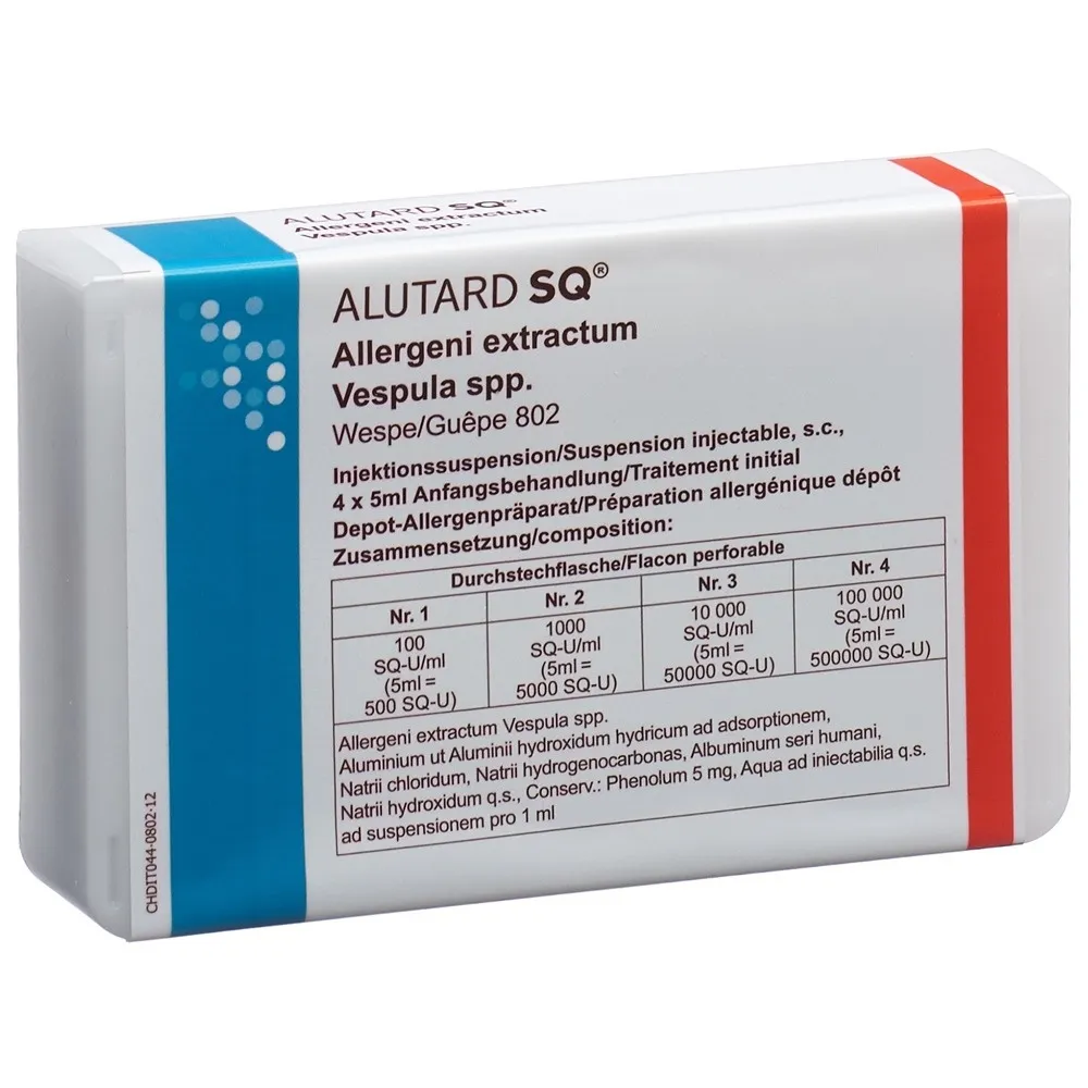 Alutard SQ Vespula Spp 100,000 SQ-U/ml injectable suspension suspension for injection