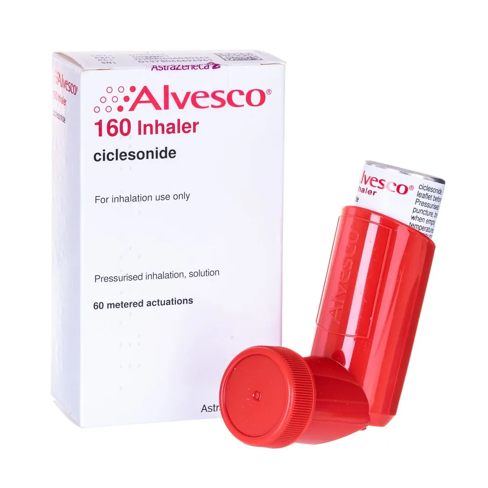 Alvesco 160 microgrammi/soluzione per inalazione in contenitore sotto pressione soluzione per inalazione in contenitore sotto pressione
