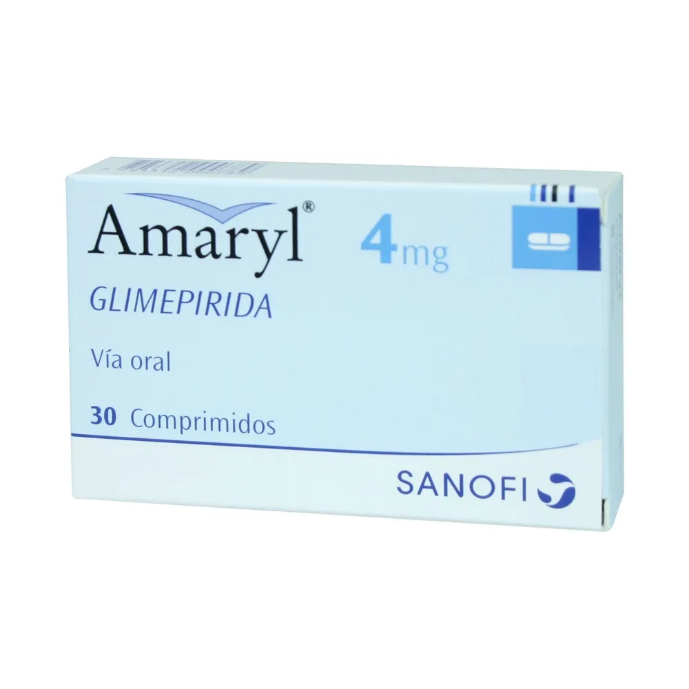 Amaryl 4 mg tablets tablets