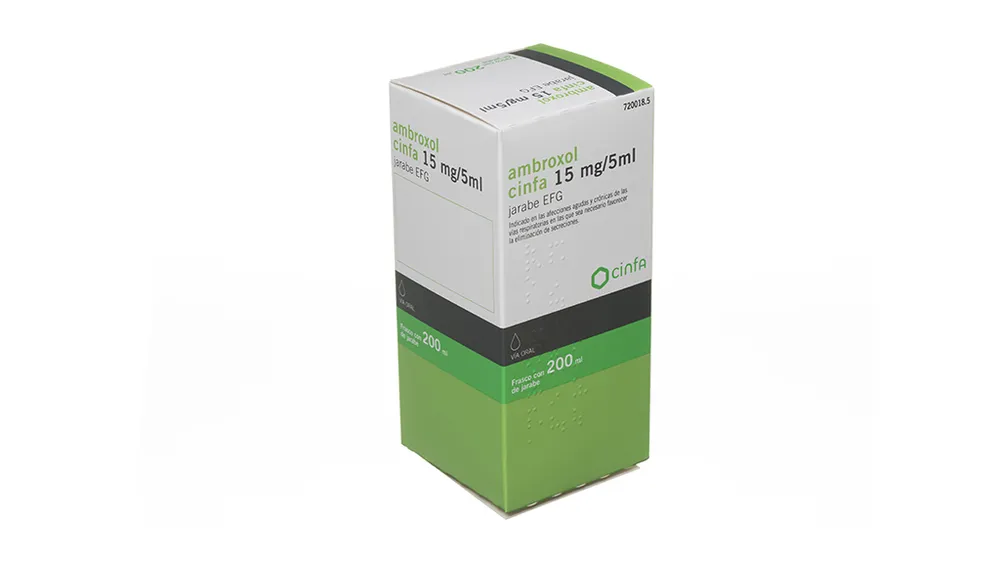 AMBROXOL CINFA 3 MG/ML JARABE EFG JARABE