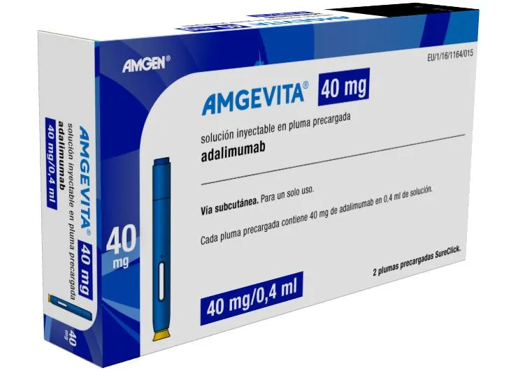 Amgevita 40 mg soluzione iniettabile in penna preriempita soluzione per iniezione