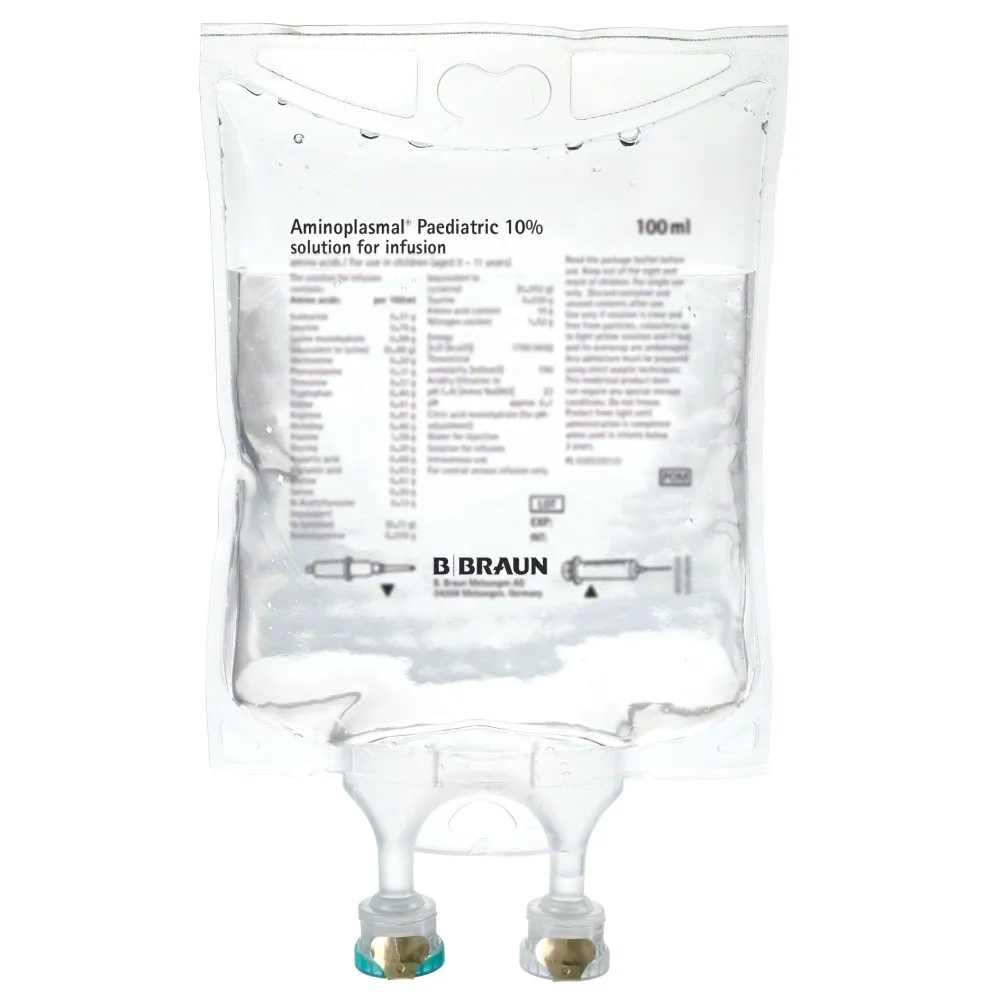 Aminioplasmal paed 10% soluzione per infusione soluzione per infusione