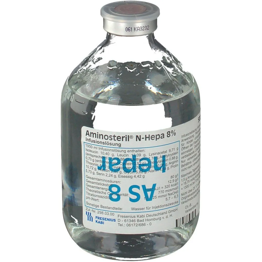 Aminosteril N-hepa 8% solution for intravenous infusion solution for infusion