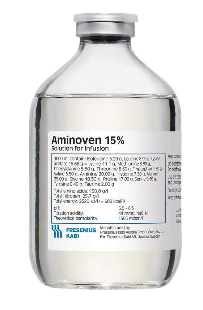 Aminoven 15% soluzione per infusione soluzione per infusione