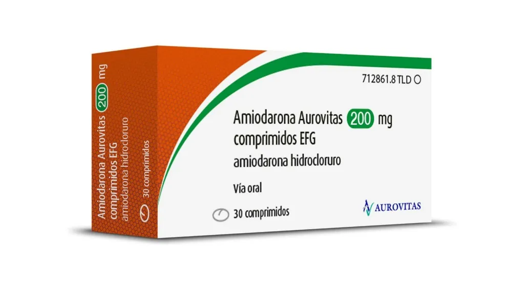 Amiodarone Aurovitas 200 mg tablets EFG tablets