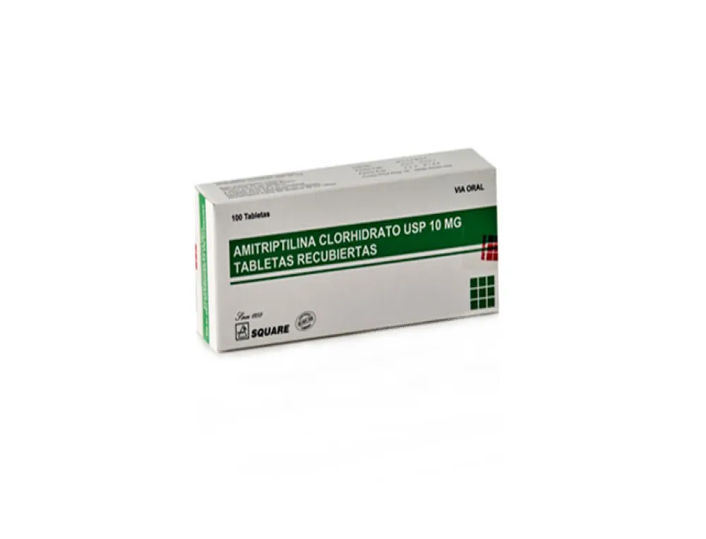 Amitriptyline hydrochloride Tarbis 10 mg film-coated tablets EFG tablets, film-coated