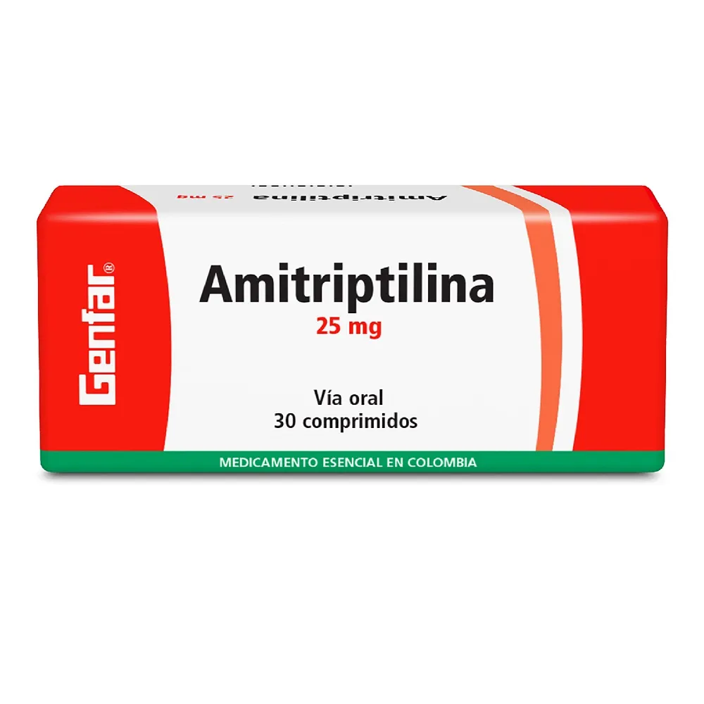 Amitriptyline hydrochloride Tarbis 25 mg film-coated tablets EFG tablets, film-coated