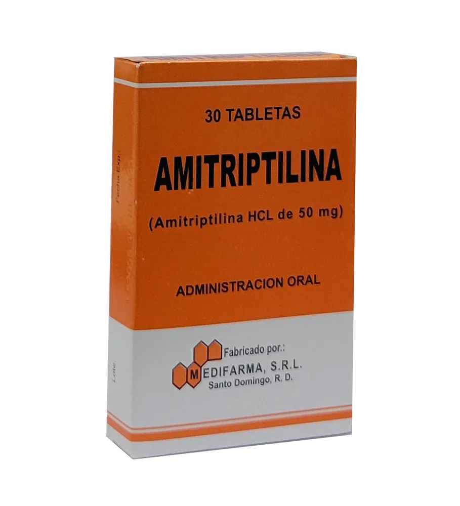 Amitriptyline hydrochloride Tarbis 50 mg film-coated tablets EFG tablets, film-coated