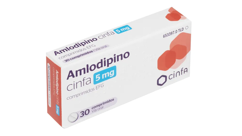 Amlodipino Cinfa 5 mg compresse EFG compresse
