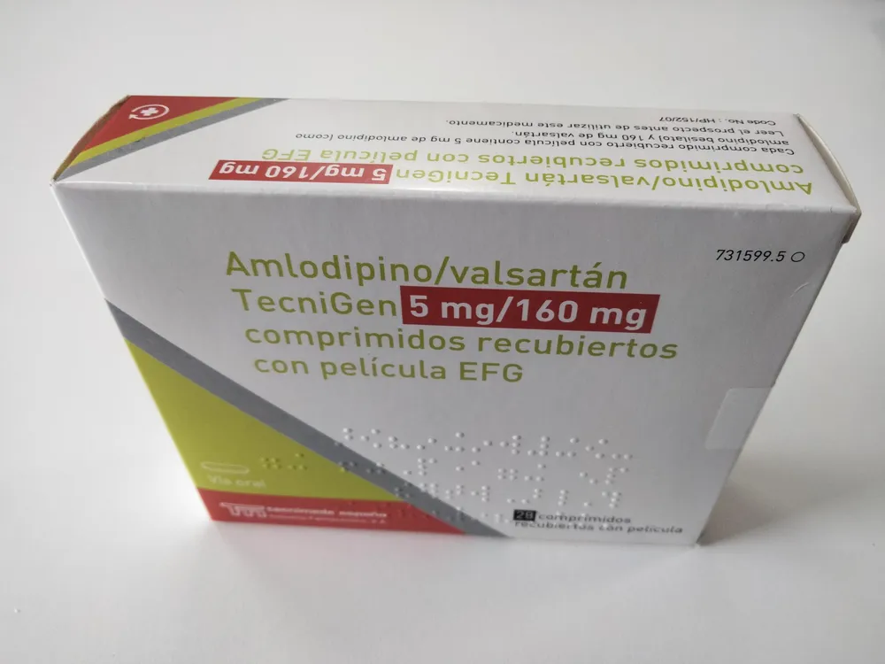 Amlodipine/valsartan Aurovitas 5 mg/160 mg film-coated tablets EFG tablets, film-coated