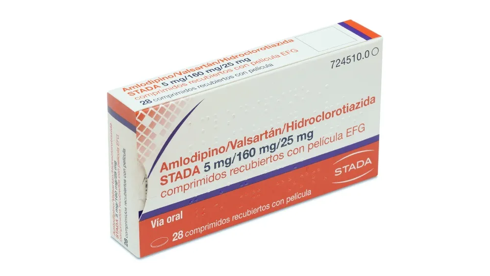 Amlodipino/valsartan/idroclorotiazide Pensà 5 mg/160 mg/25 mg compresse rivestite con film EFG compresse, rivestite con film